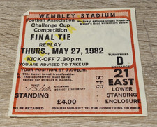 TICKET STUB- FA CUP FINAL