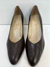 Vintage brown harrods genuine - brown,