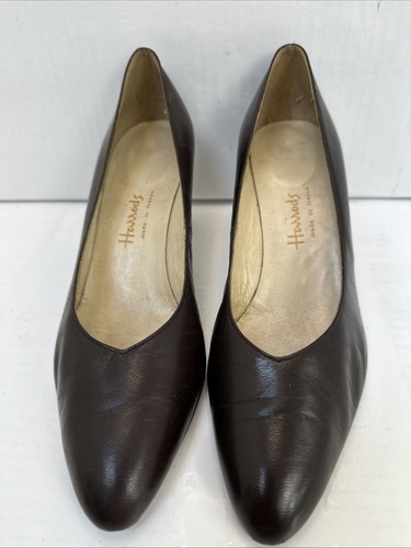 Vintage brown harrods genuine - harrods,