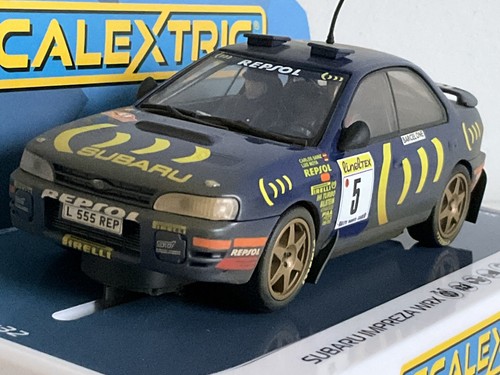 Scalextric c4555a subaru - scalextric,