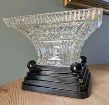 Vintage Art Deco Pressed Glass