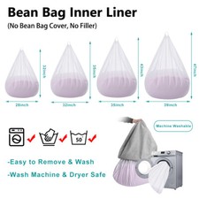 Bean Bag Inner Liner No Filler - Easy Cleaning Inner Liner for Bean Bag