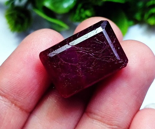 Natural red beryl - natural,