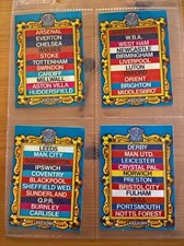 Nabisco Shredded Wheat trade cards: Football League Ladder 1972 full set unused
