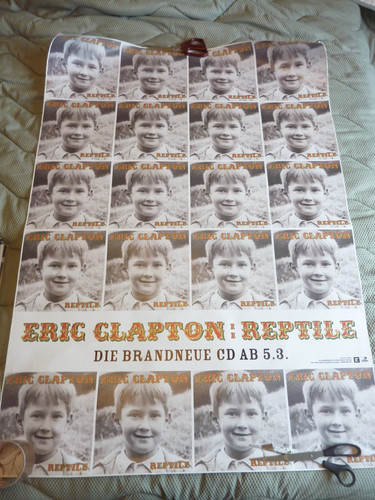 Eric clapton reptile very rare - clapton,