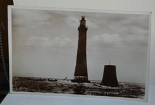 vintage Valentines postcard photo 1934 Plymouth Eddystone Lighthouse  G1701