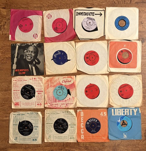 Joblot vinyl single 60s - single,