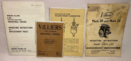 Villiers handbooks - handbooks, &