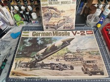 Eidai Models V2 Missle Launcher Set  And German Vehicles Set