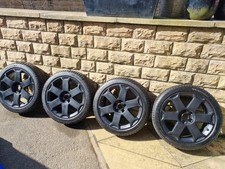 Audi S4 Genuine/oem Alloy Wheels  5x112  18" Refurbished /brand New Michellin