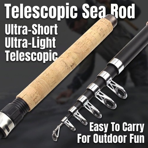 Telescopic rod fiberglass 1m - rod,