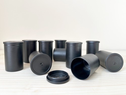 35mm black film pots - 10,