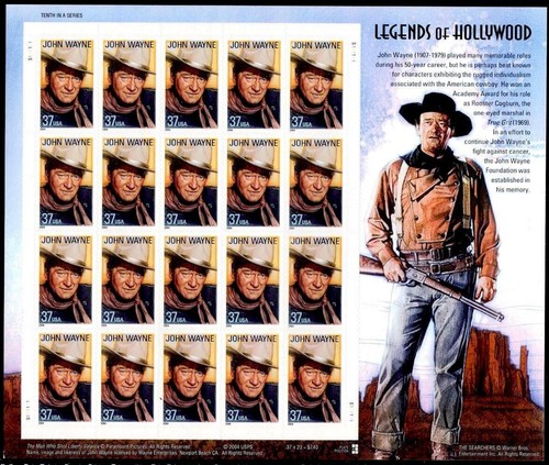 John wayne stamps - 20,