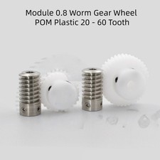 Worm Gear Wheel POM Plastic 20