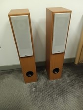 Grundig Tall Box Speakers PAIR WORKING