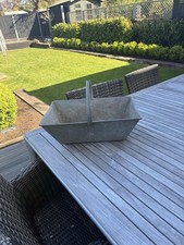 Vintage Galvanised Garden Trig
