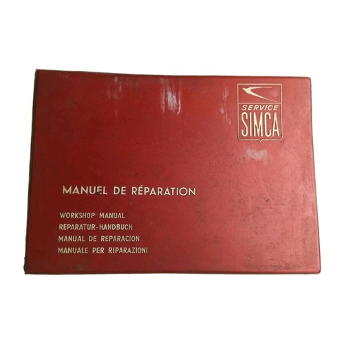 1300 simca 1500 workshop - 1300,