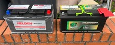 2x 12v 130ah & 110ah leisure batteries 3 months old campervan Motorhome or boat