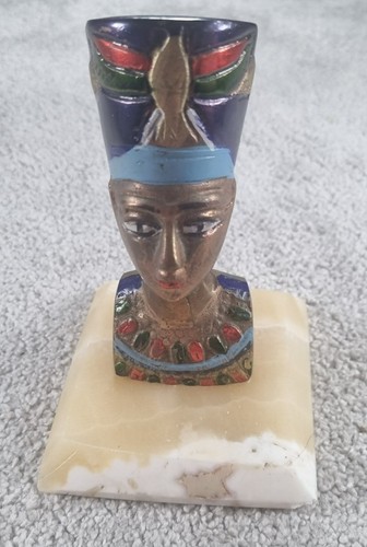 Brass copper painted egyptian - brass,