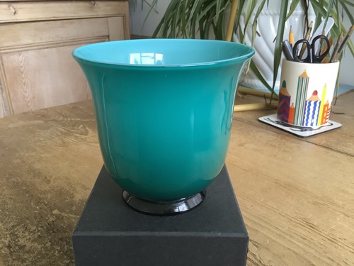Signed venini green - 87, opalino