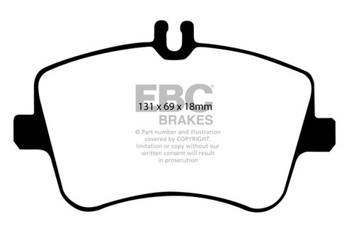 Ebc yellowstuff frt brake pad - yellowstuff,