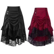 Women Retro Steampunk Lace