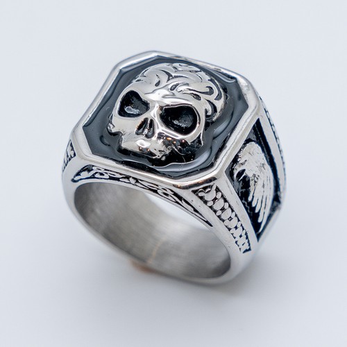 Men square skull - square, eagles
