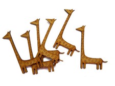 WOODEN MDF SHAPES GIRAFFE