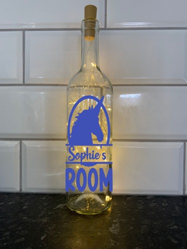 Personalised unicorn led - led, light