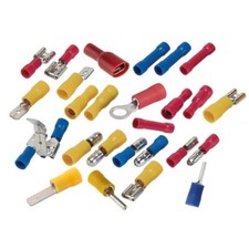 CRIMP TERMINALS INSULATED RING SPADE BUTT FORK BULLET ELECTRICAL WIRE CONNECTORS