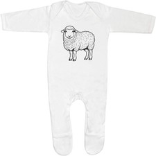 Cotswold sheep baby - baby, romper