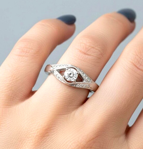 Women solitaire 20 ct - women's,