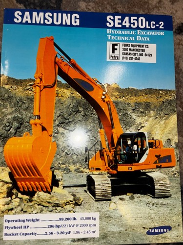 Samsung se450lc hydraulic - se450lc,