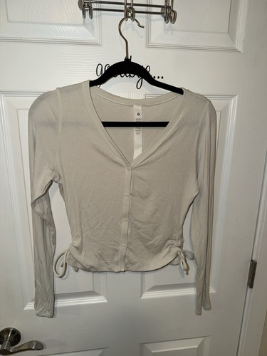Lululemon side cinched cream - lululemon, side-cinched