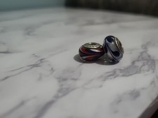2 X Pandora Murano Glass Charm