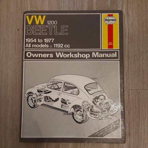 Haynes beetle 1200 workshop - beetle,