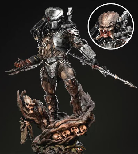 Predator sculpture statue - ,