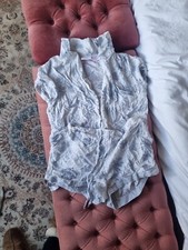 Tommy Bahama Sleepwear Summer PJs Set Pineapple Palm Tree Size S Shorts Shirt 