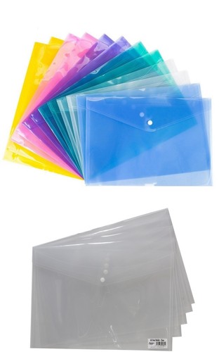 Clear colour stud wallet - stud, file