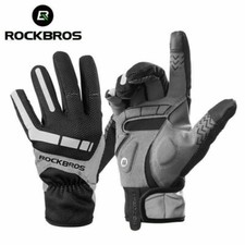 Winter Gloves Mens Cycling Gloves Full Finger Touchscreen Outdoor Thermal Warm