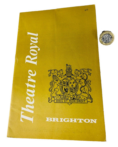 Theatre programme - programme,