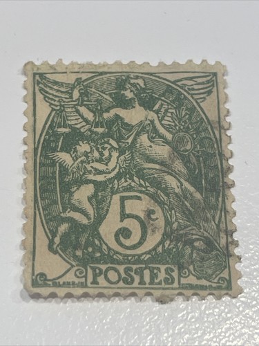 Antique early 1900s french - french, 5c