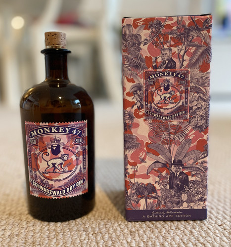 Monkey gin bathing ape - gin,