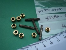 00 HORNBY SPARES S2298/ S2320 AXLES AND BEARINGS 4 OFF