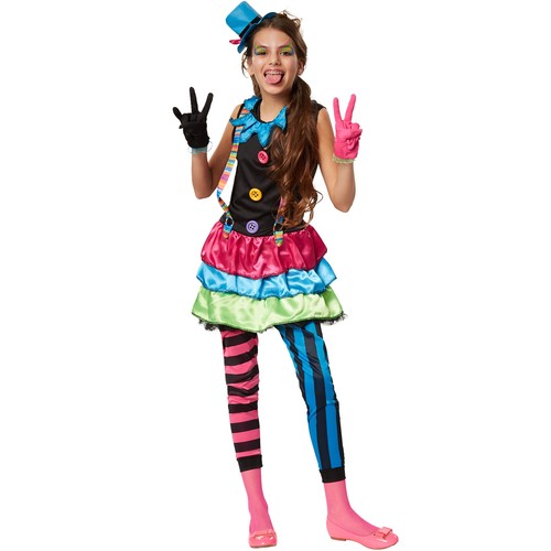 Girls crazy new wave clown - new,