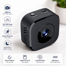 4K WiFi Mini Security Camera