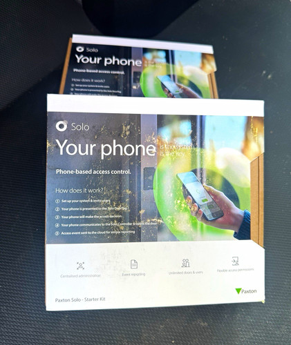 Paxton solo phone based access - solo, phone-based