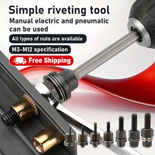 84pcs head rivet nut tool - 84pcs,