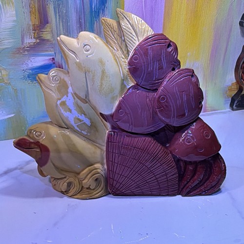 Dolphin carving stone crystal - dolphin,