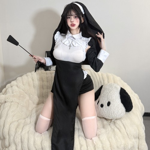Cosplay nun outfit halloween - outfit,